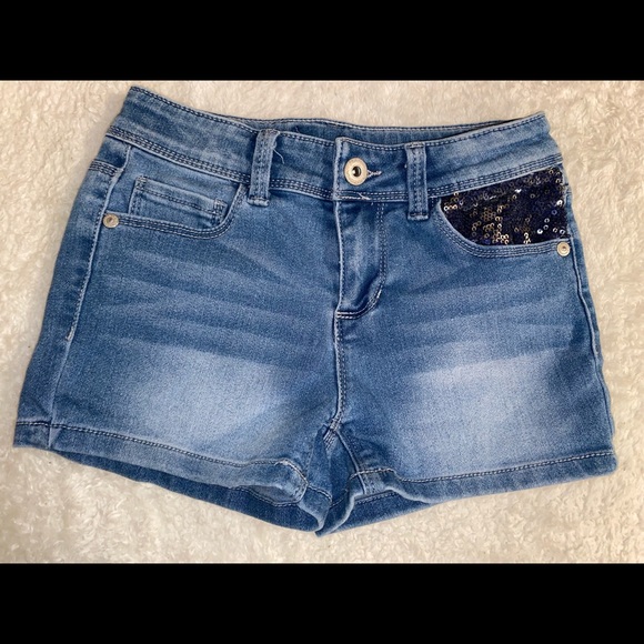 Girls Size 8 Jean Shorts Lot of 3 Arizona & VIGOSS - Picture 6 of 16